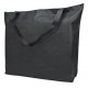 PP-Einkaufstasche Stockholm mit Reißverschluss - schwarz